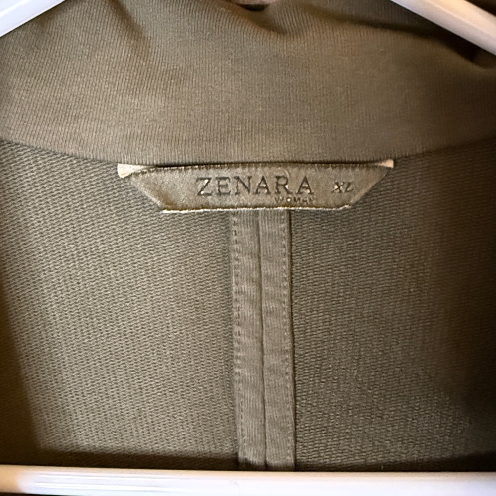 Zena Olive Green Lightweight Jacket XL - Picture 3 of 7